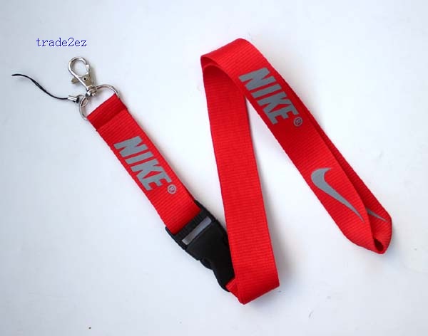 Nike lanyard Red Silver