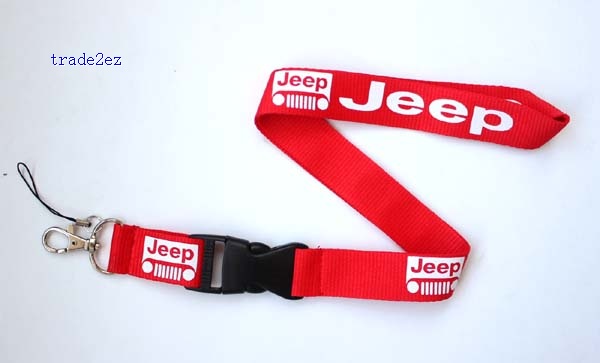 Jeep lanyard Red