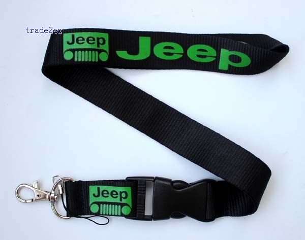 Jeep lanyard Black Green