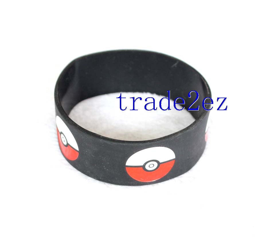 Pokemon Pikachu Poké Ball silicone wristbands