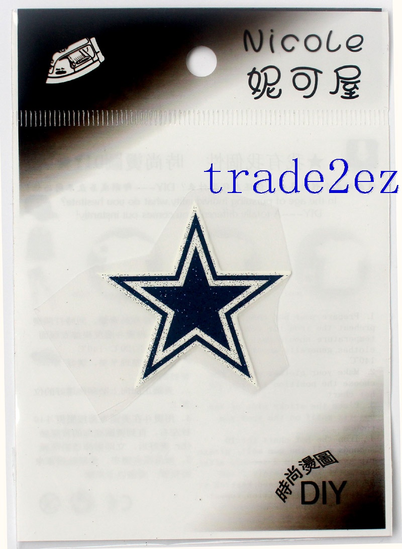 NFL Team Dallas Cowboys DIY Patch Sticker