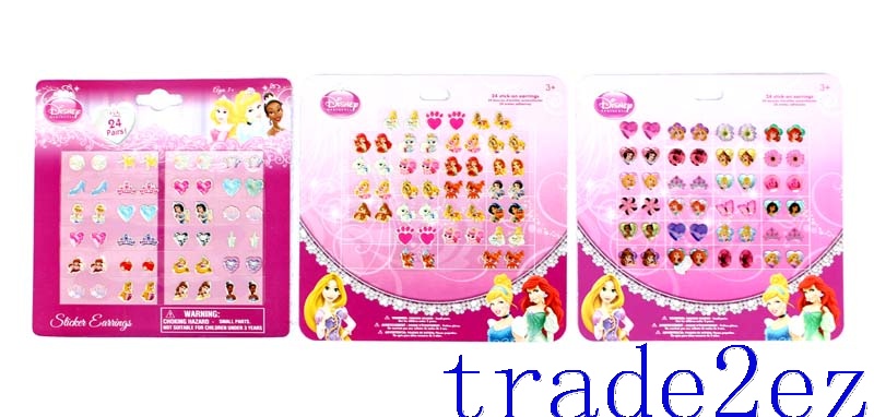 Disney Princes Snow Whie Princes Earring Sticker