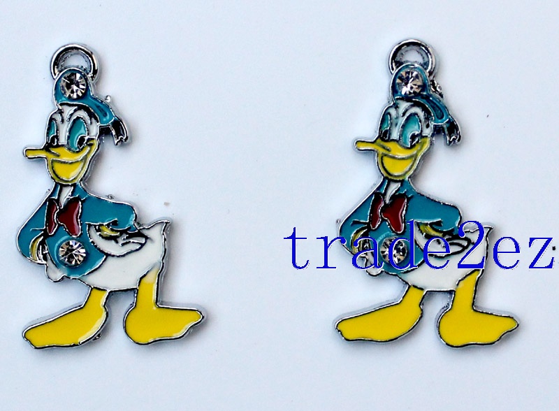 Cartoon Disney Donald Duck Metal Pendants