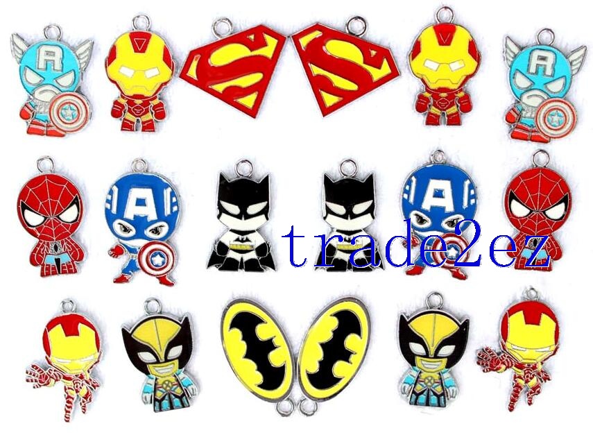 Avengers /Superhero Character Metal Pendants