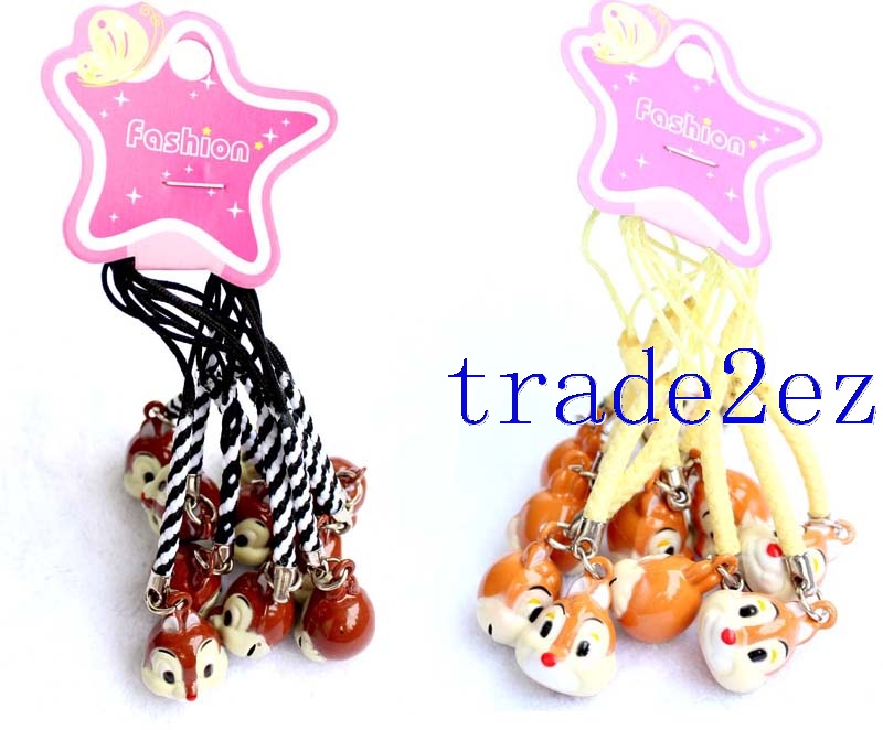 Disney Character Chip 'n' Dale Strap & Bell Charms