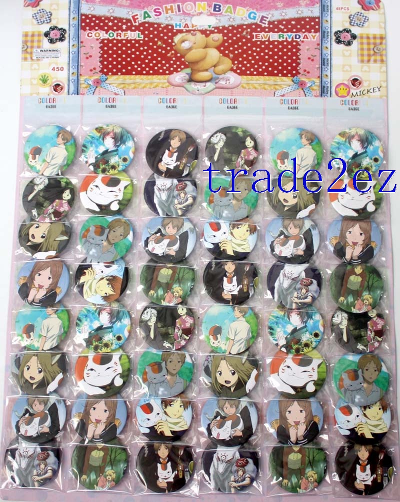 Anime Natsume Yuujinchou 4.5cm badge Badge & Buttons