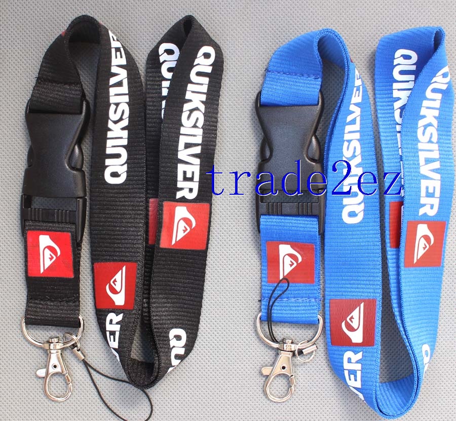 quiksilver lanyard black blue