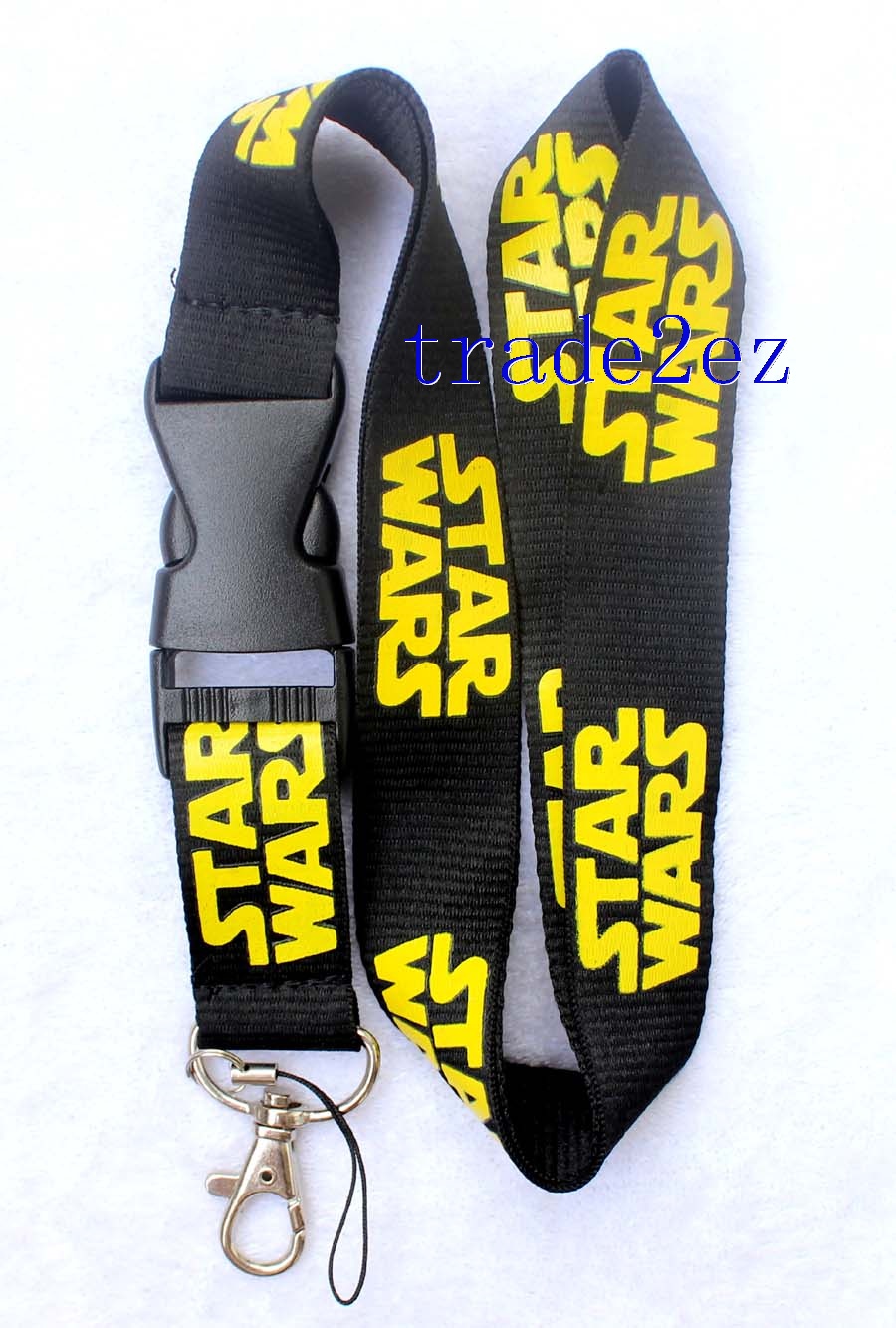 Star Wars Lanyard Black Yellow