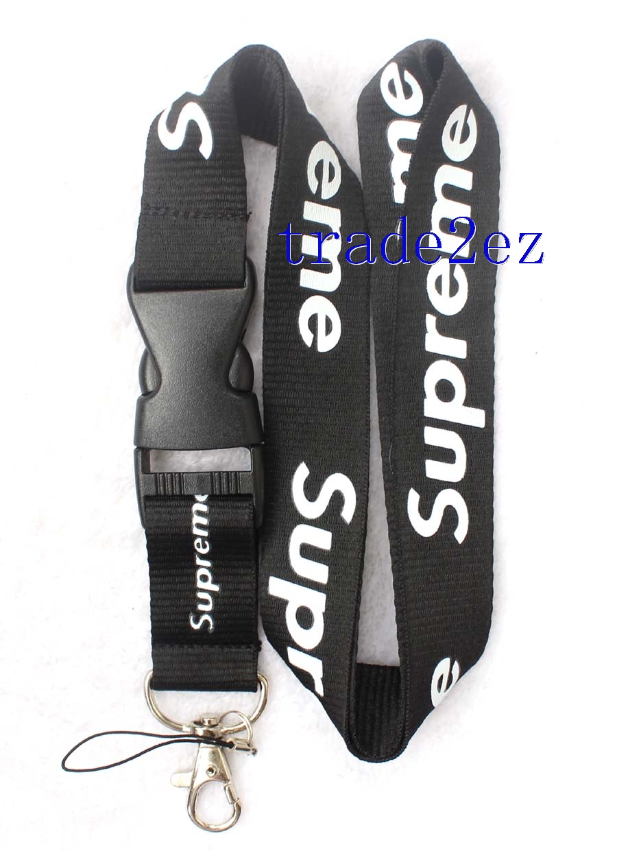 Supreme Lanyard Black