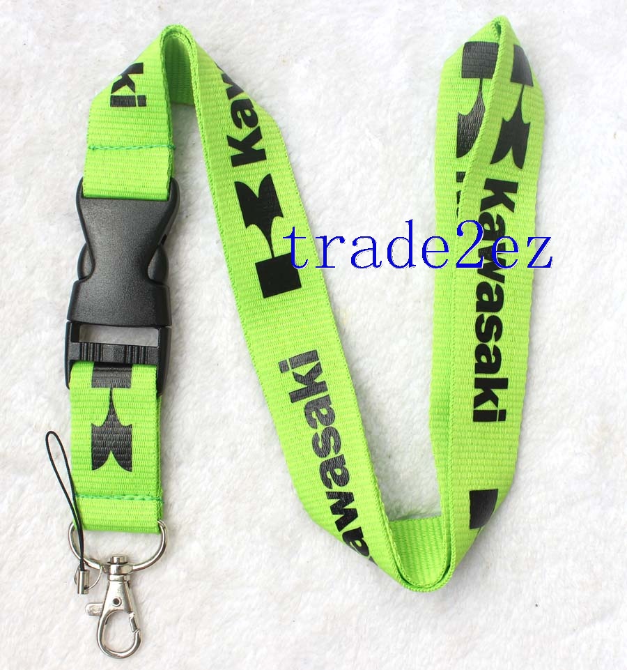 KAWASAKI Lanyard Strap Green