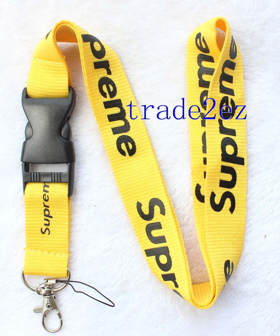 Supreme sup Lanyard Yellow/Black