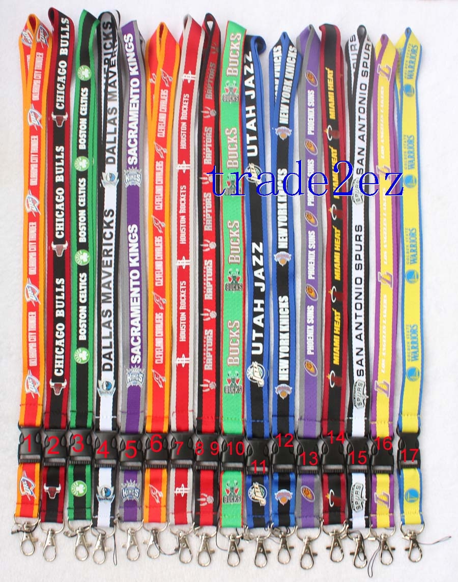 NBA Basketball Team Lanyard