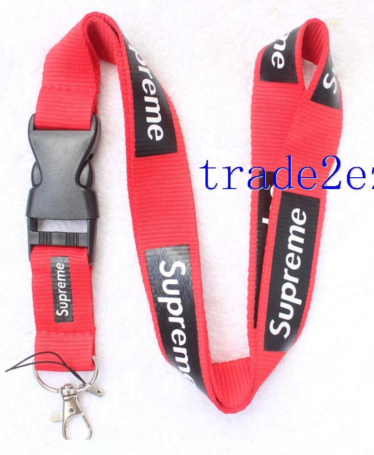 Supreme sup Lanyard Red/Black