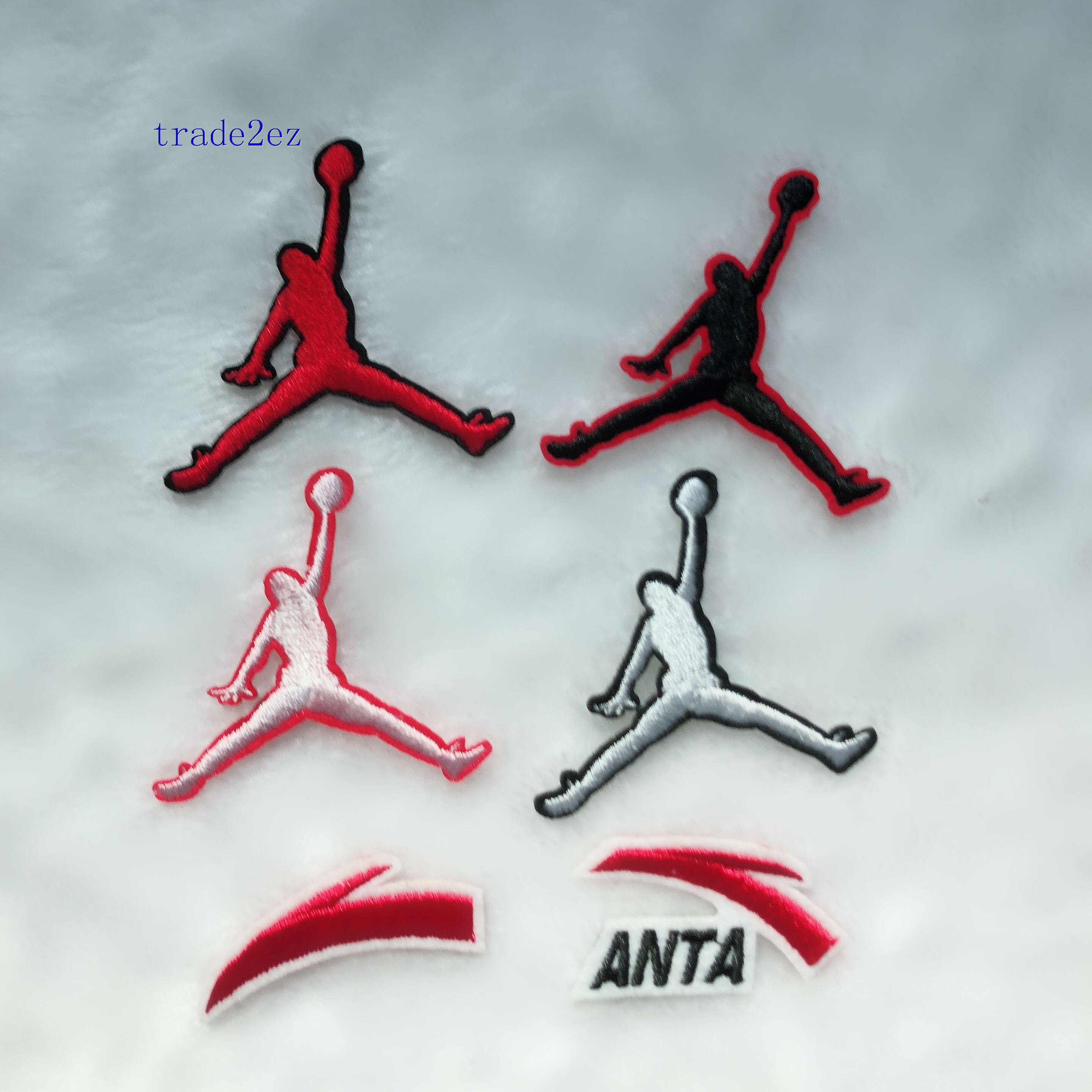 Jordan ANTA NIKE ADIDASS DIY Fabric Patch Sticker