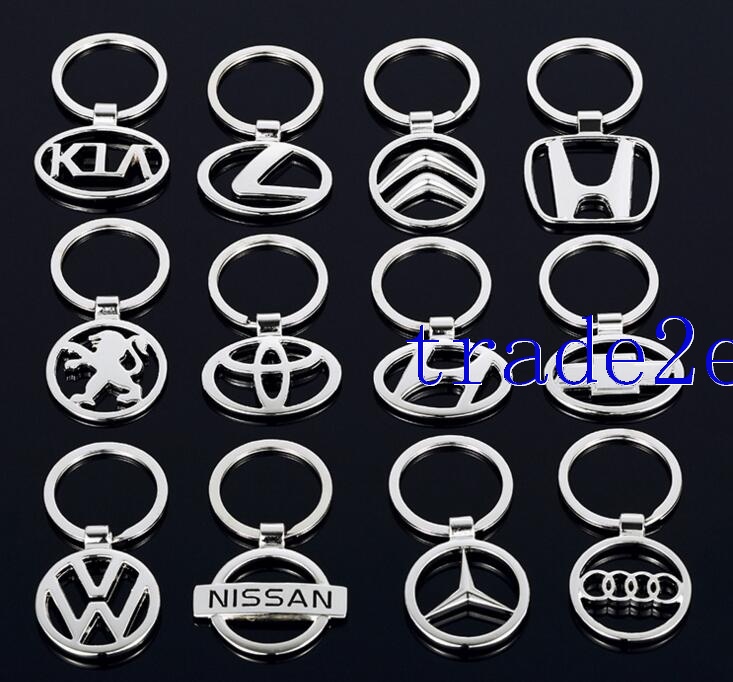 Hollow-carved  Car Logo Keychain