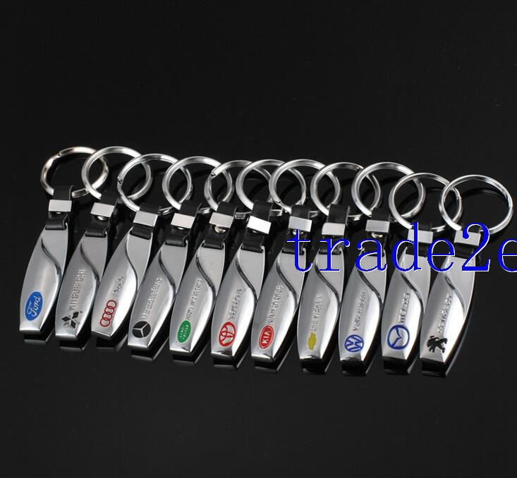 Droplet shape  Car Logo Keychain