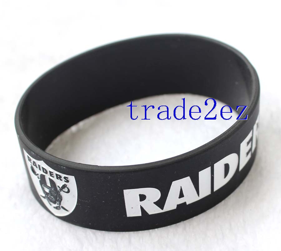 Oakland Raiders NFL Bracelet