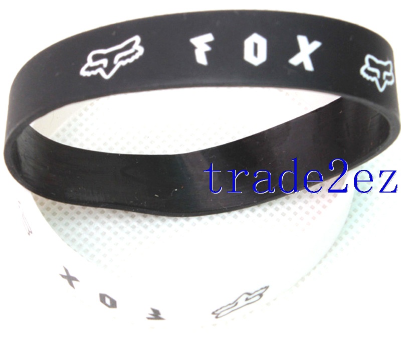 Fox Wristband Silicone Bracelet