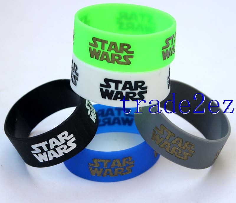 Star War Wristband Silicone Bracelet