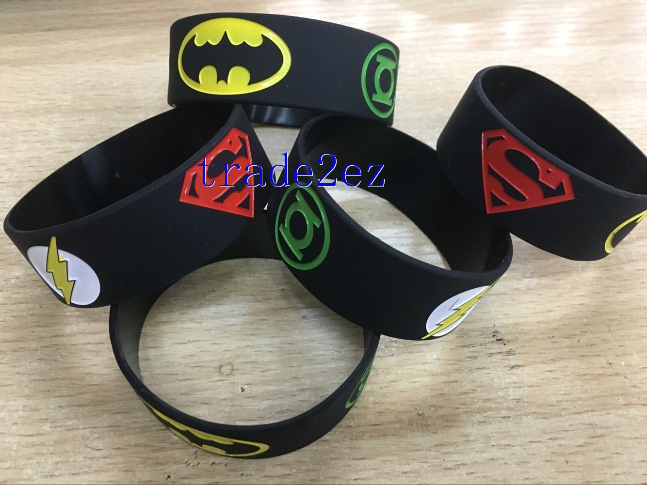 Superhero DC Justice League Silicone Bracelet