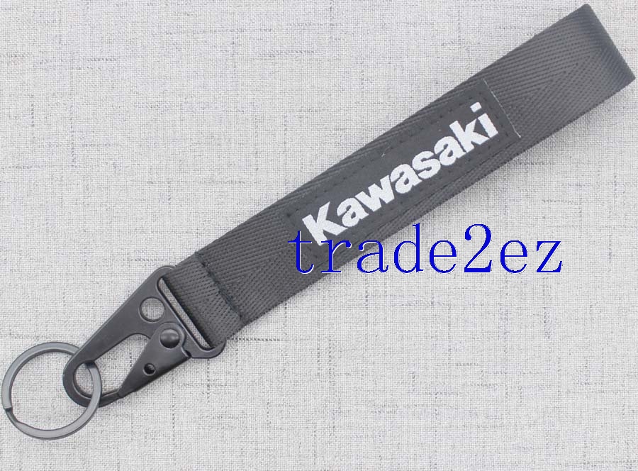 Kawasaki Wrist Keychains Strap Lanyard