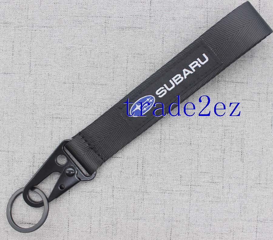 Subaru Wrist Keychains Strap Lanyard
