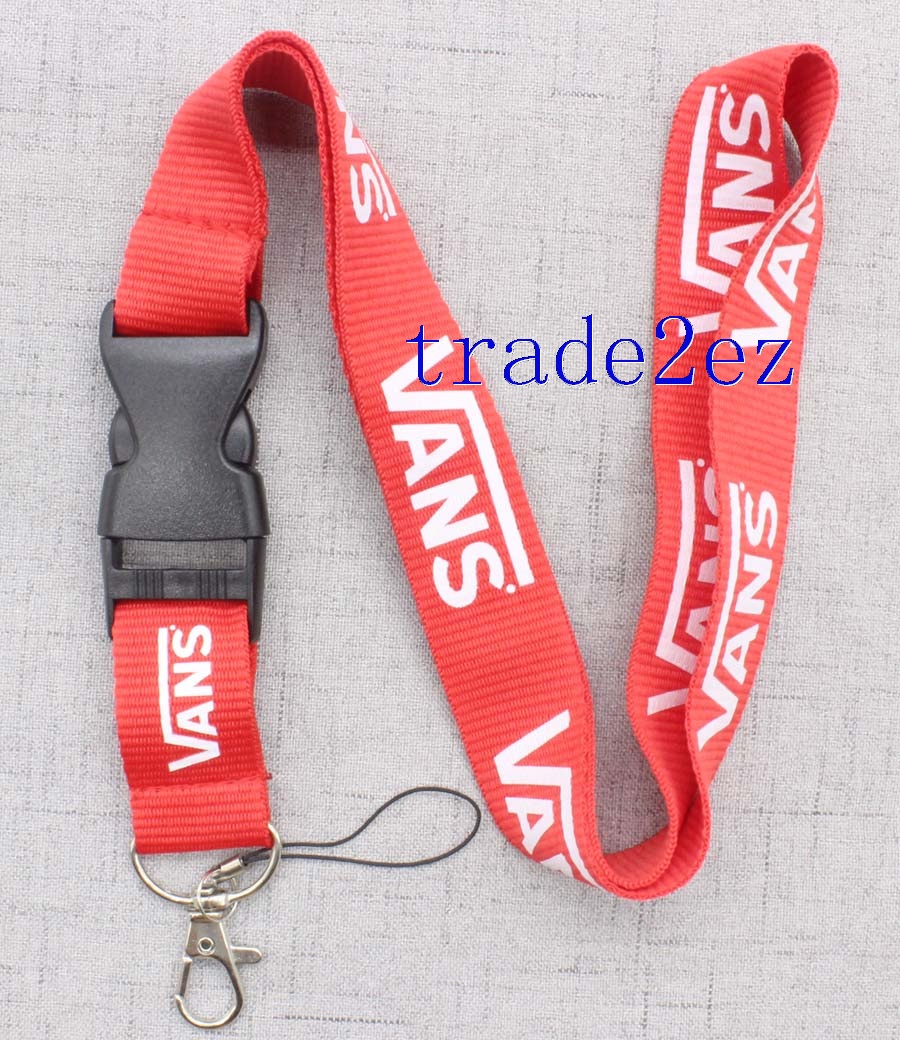 VANS Lanyard Red/white