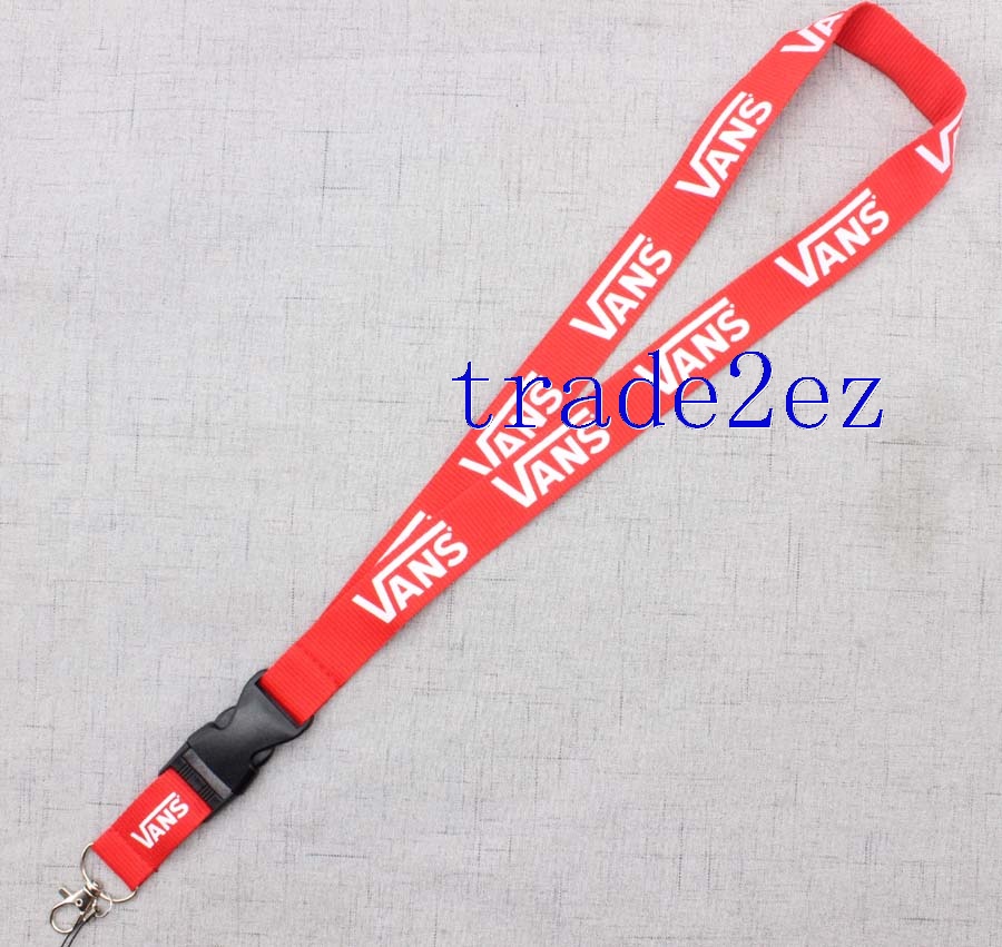 VANS Lanyard Red/white