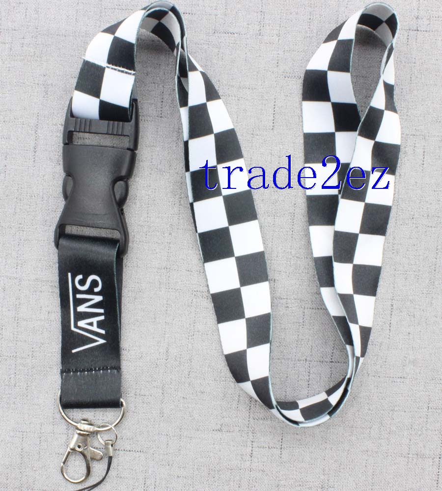 Vans lanyards Black and white squares