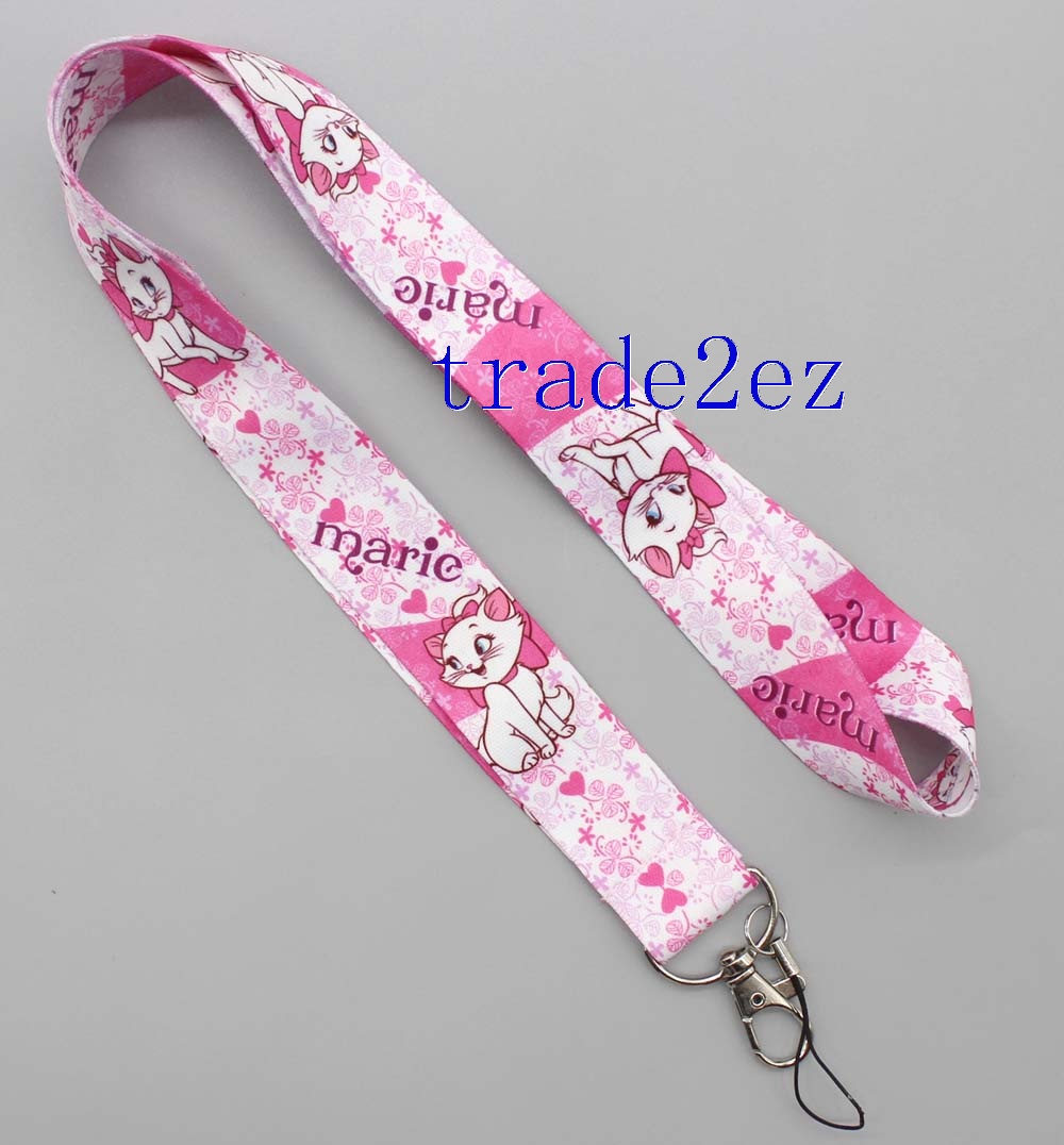 Disney Marie Cat lanyard