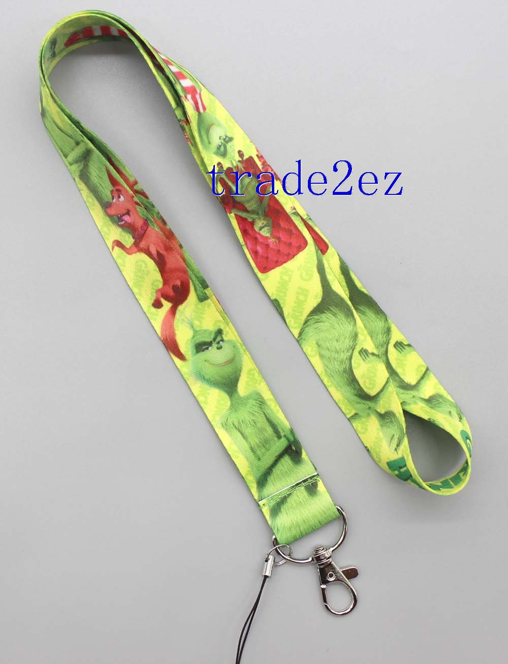 The Grinch lanyard