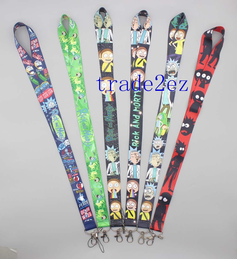 Rick and Morty lanyard