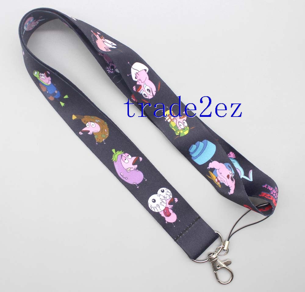 COURAGE The Cowardly Dog lanyard