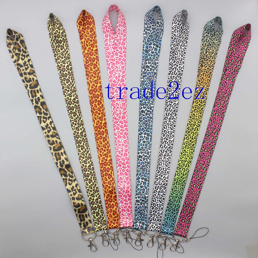 Leopard lanyard