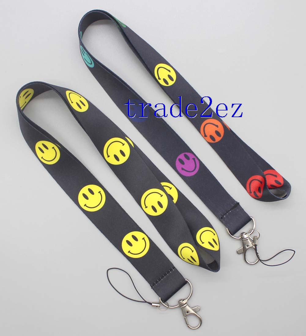 Smiley lanyard