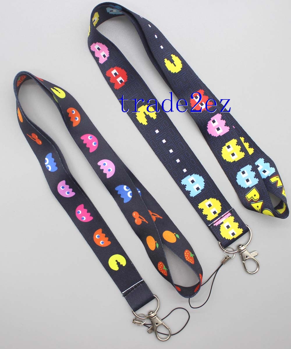 Pac-Man lanyard