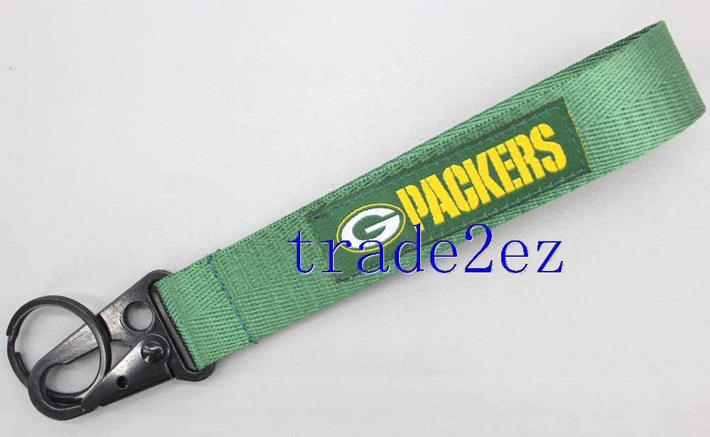 NFL Green Bay Packers Lanyard key chain Neck Strap Keychain