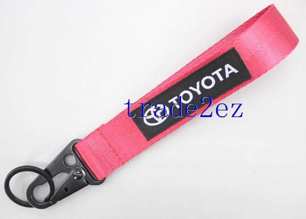 Toyota Red Strap Keychain Lanyard