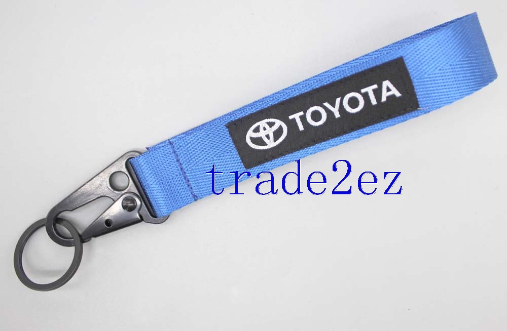 Toyota Blue Lanyard Strap with Clip