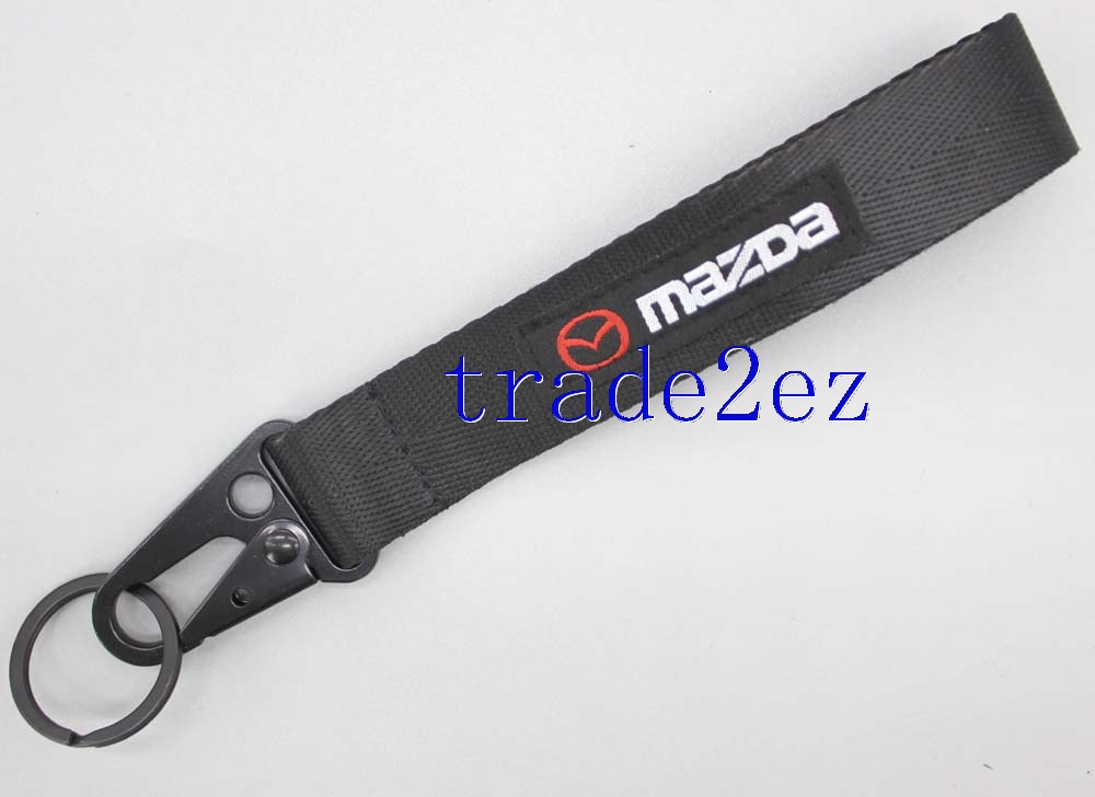 Mazda black/red Keychain Lanyard