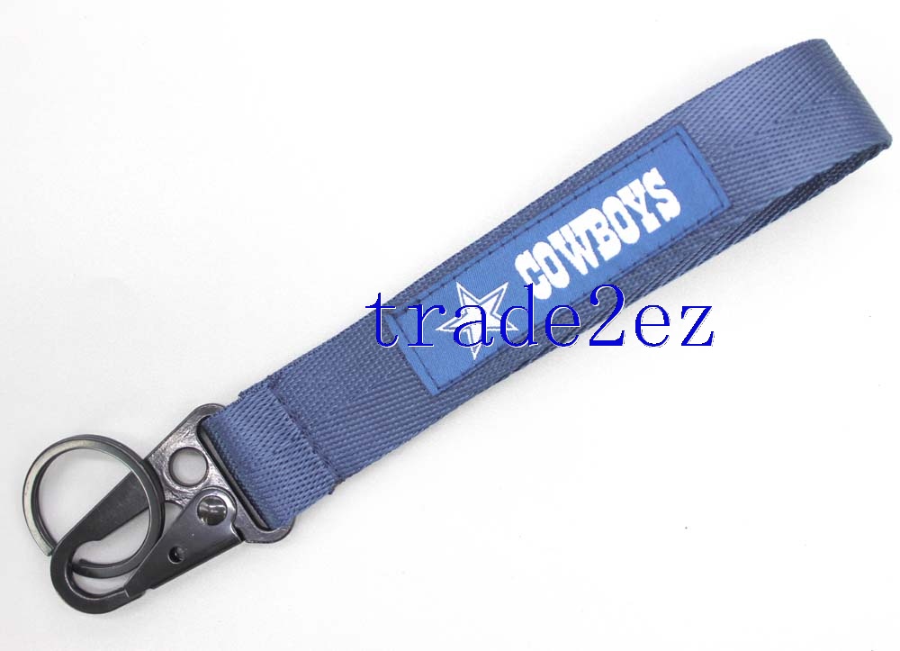 NFL Dallas Cowboys Keychain Holder Lanyard With Clip