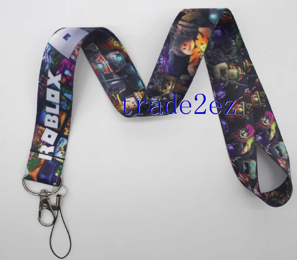 Roblox Keyring Neck Straps Lanyard Keychain