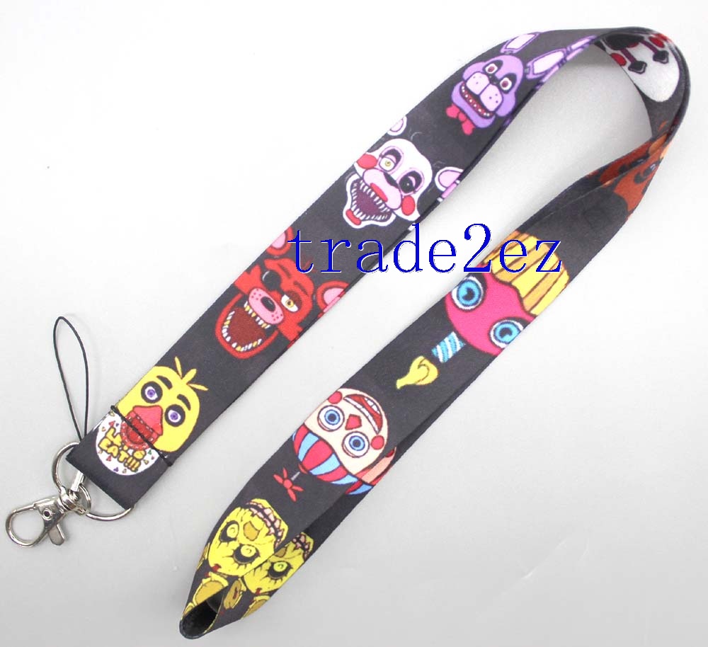 Five Nights at Freddy's Key Lanyard ID Badge Holders