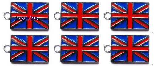 Union Jack phone charms pendants