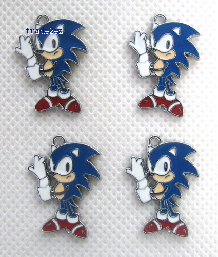 Sonic Figures Charms Pendants