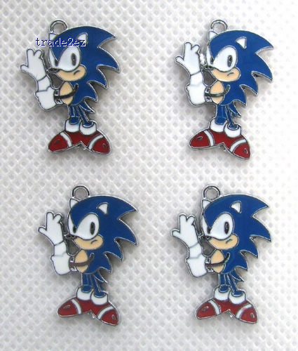 Sonic Figures Charms Pendants