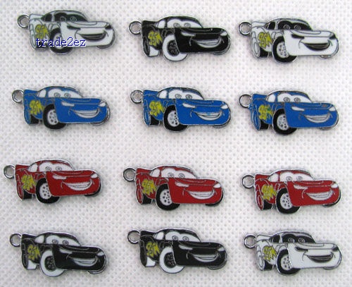 Pixar Car 95 PHONE CHARMS Jewelry Metal Pendants