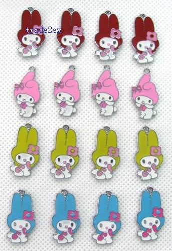 melody Figure Pendant Charms