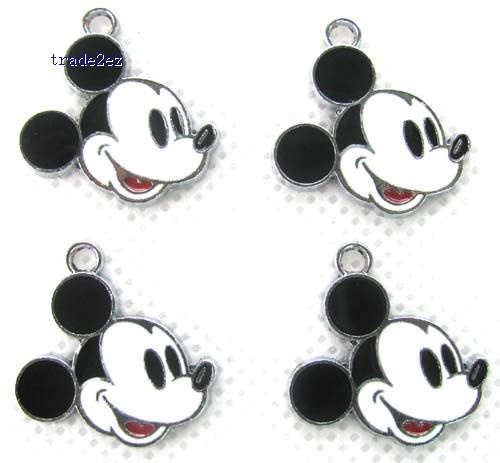 Mickey Mouse DIY Metal Charms Jewelry Making