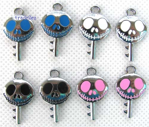 The Nightmare Before Christmas Jewelry Making Metal Charm pendants